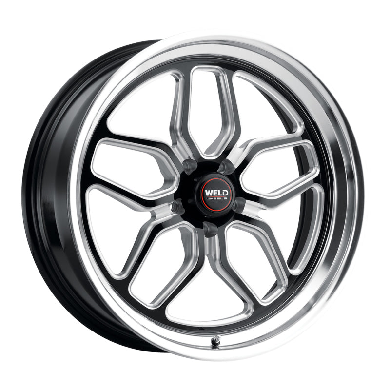 Weld  S10722073675 S107 22X12 Laguna 5X127 ET06 BS6.75 Gloss Black MIL Dia 78.1