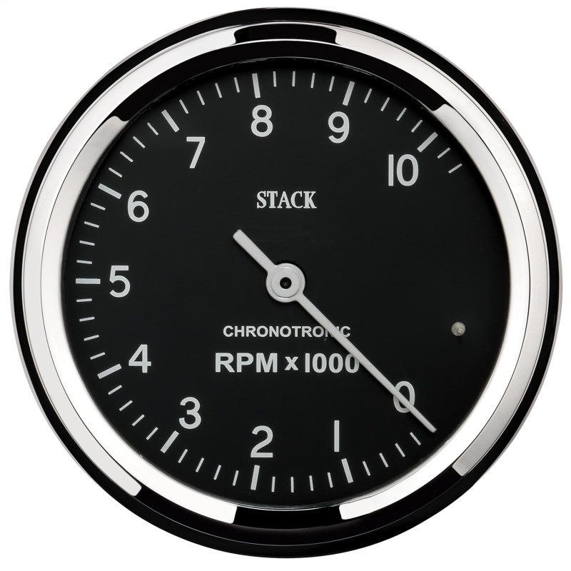 AutoMeter ST901096 Chronocentric Tachometer - 80mm Blk - 0-10K RPM