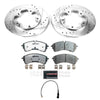 Power Stop K9057-36 2021 fits Ford Transit-150 Rear Z36 Truck & Tow Brake Kit