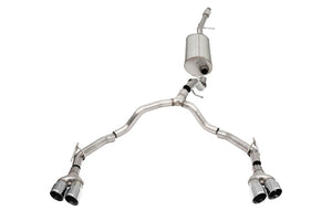 CORSA Performance 21128 Corsa 21-25 fits Chevrolet Suburban/fits GMC Yukon XL 5.3L 4WD Dual Rear 3in - 2.75in CatBack DW 4in Pol Tips