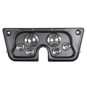 AutoMeter 7032 Autometer American Muscle Gauge Kit 6 Pc fits Chevy Truck C/Suburbn 67-72 Tach/Mph/Fuel/Oilp/Wtmp/Volt