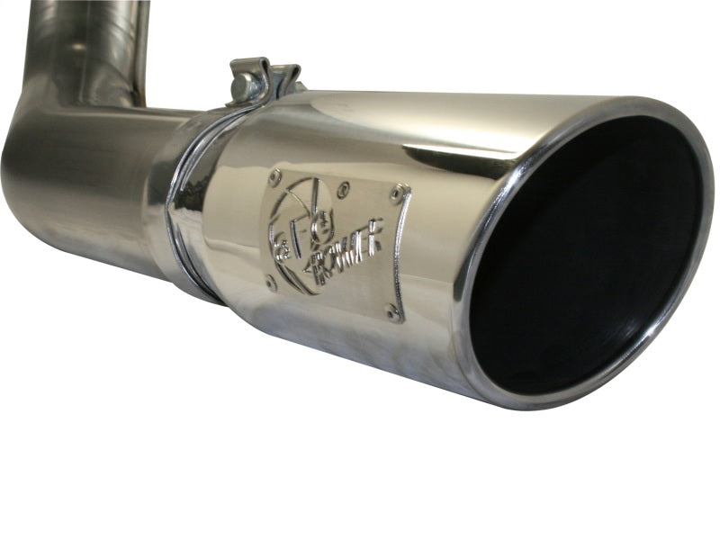AFE 49-43041-P rce XP Exhaust Cat-Back SS-409 4in Polished Tip 11-12 fits Ford