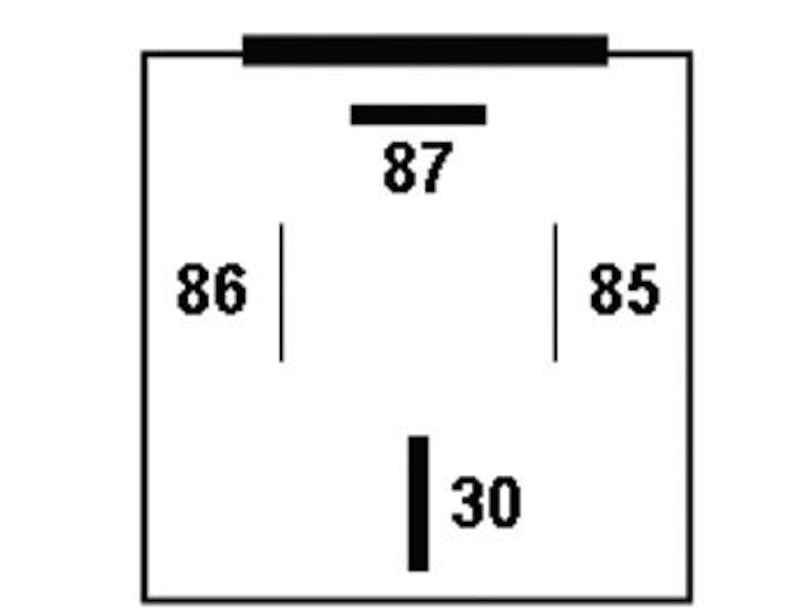 Hella 7793041 Relay Mini Power fits Iso 4 Pole 12V Spst Res Bkt