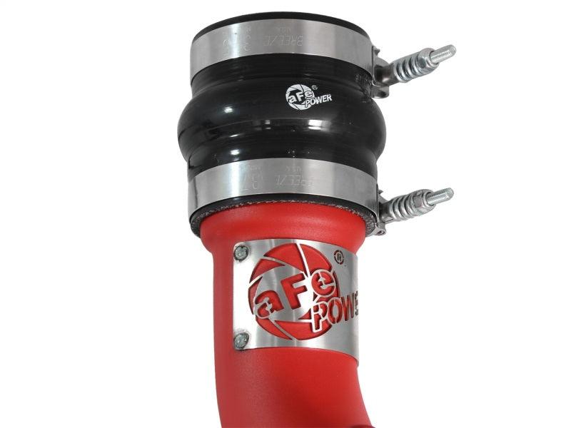 AFE 46-20134-R unner 3in Red Intercooler Tubes Hot & Cold Side Kit for 13-14 fi