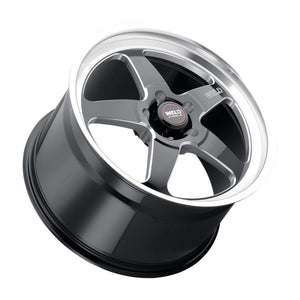 Weld  S10487063400 S104 18x7 Ventura 5x120.65 ET00 BS4.00 Gloss BLK MIL DIA 78.1