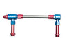 Russell 641350 Performance -8 AN to -8 AN ProFlex Holley 4500 Dual Inlet Carb Kit (Red/Blue)