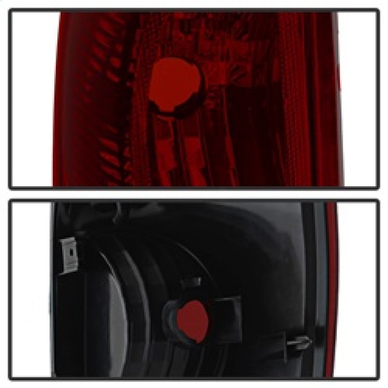 9030512 Xtune fits Chevy 02-06 Avalanche OE Style Tail Lights Red Smoked ALT-J