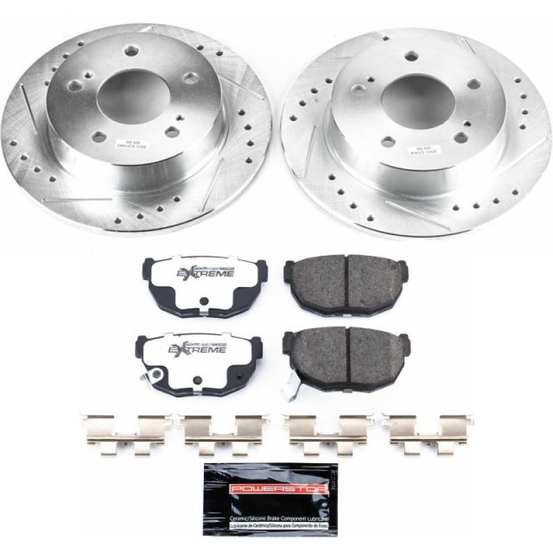 PowerStop K1174-26 94-98 fits Nissan 240SX Rear Z26 Street Warrior Brake Kit