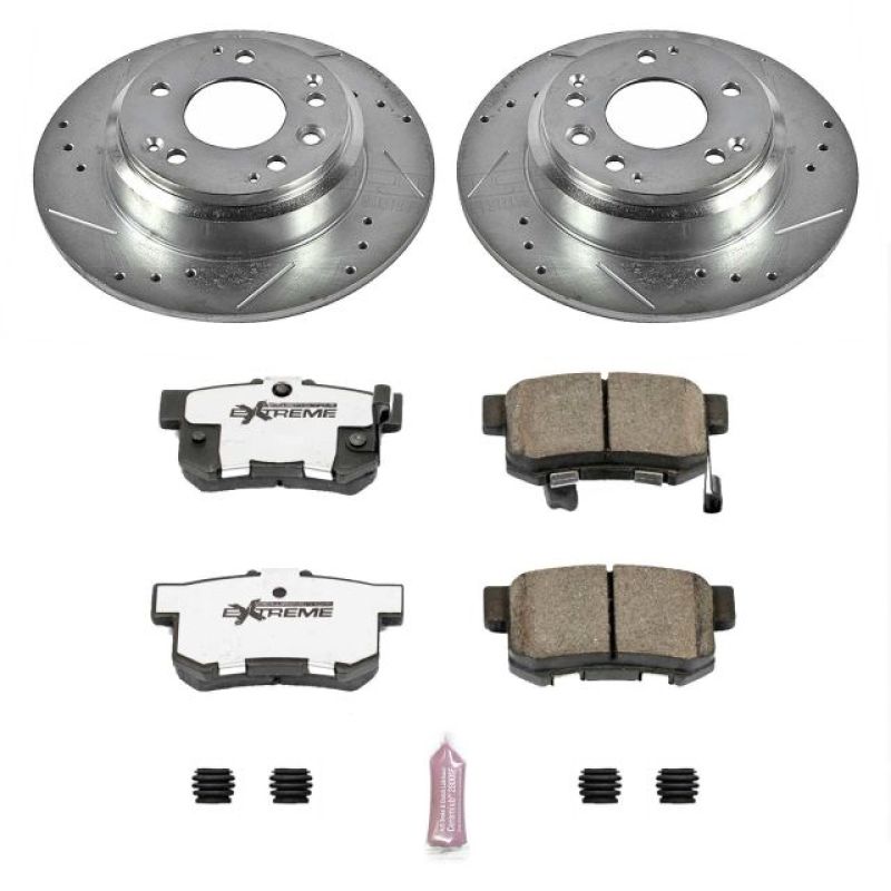 PowerStop K709-26 96-98 fits Acura RL Rear Z26 Street Warrior Brake Kit