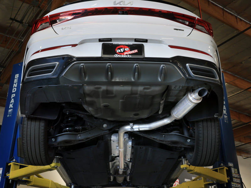 AFE 49-37041 fits Kia K5 Takeda 2.5in 304 Stainless Steel Cat-Back Exhaust Syst