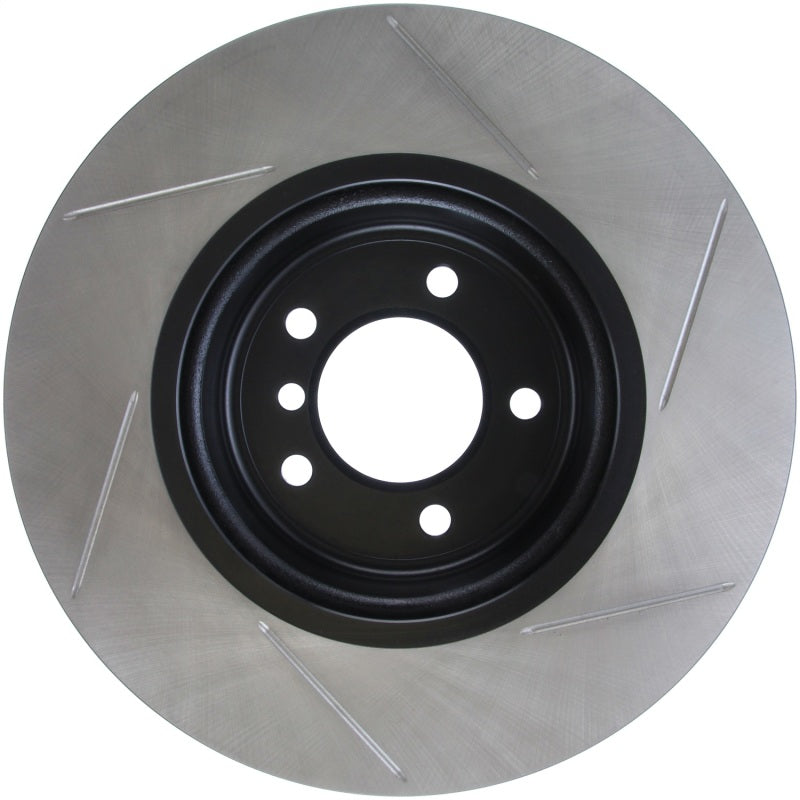 Stoptech 126.34104SL Power Slot 08-09 fits BMW 135i Coupe Front Left Slotted Rotor