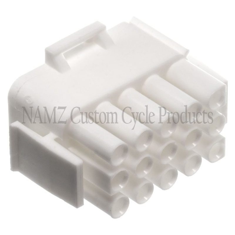 NAMZ NA-350736-1 AMP Mate-N-Lock 15-Position Female Wire Plug Connector w/Wire &