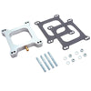 Spectre 5776 Carburetor Spacer - 1in. Open w/Tube Aluminum