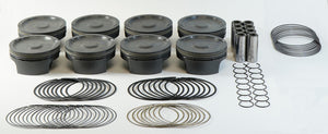 Mahle 930221825 MS Piston Set fits GM LS 427ci 4.125in Bore 4in Stk 6.125in Rod .927 Pin -25cc 9.9 CR Set of 8