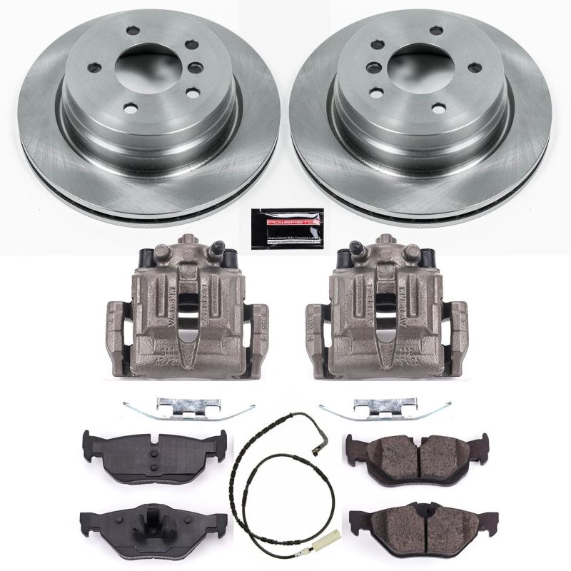 PowerStop KCOE3002 fits BMW 07-10 328i Rear Autospecialty Brake Kit w/Calipers