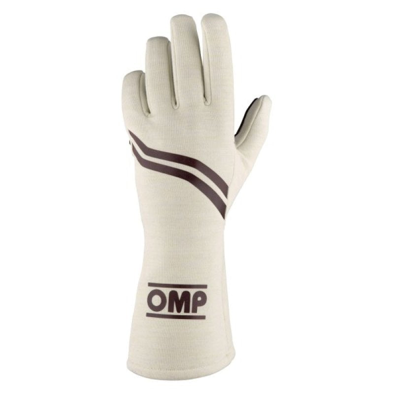 OMP IB0-0746-B01-028-L Dijon Gloves My2021 Brown - Size L (Fia 8856-2018)