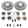 PowerStop K886-26 00-01 fits Audi A6 Quattro Front Z26 Street Warrior Brake Kit