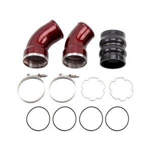 Wehrli WCF100367-RED 06-10 fits Chevrolet 6.6L LBZ/LMM Duramax Passenger Side 3.