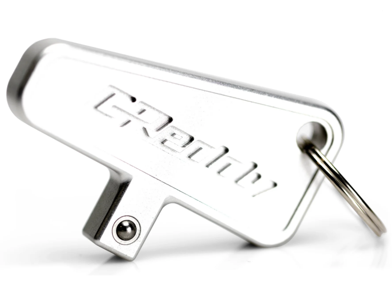 GReddy 20000121 3/8in Drive Master Switch Keychain - Silver