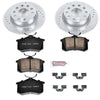 PowerStop K5671 fits Audi 10-13 A3 Rear Z23 Evolution Sport Brake Kit