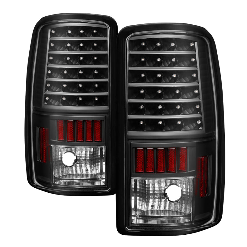 5077158 Xtune fits GMC 01-06 Yukon Denali/Denali Xl LED Tail Lights Black ALT-