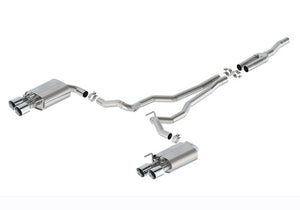 Ford Racing fits 2024 Mustang 2.3L Sport Active Cat-Back Exhaust - Chrome Tip