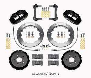 Wilwood 140-15214 fits Narrow Superlite 6R Front Hat Kit 12.88in 2014-2015 fits