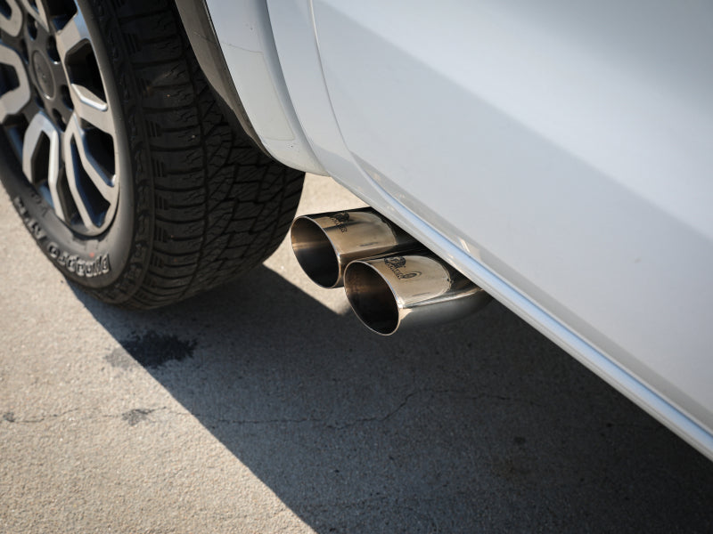 AFE 49-33111-P Series 3in 304 SS Cat-Back Exhaust Side Exit w/ Polished Tips 19