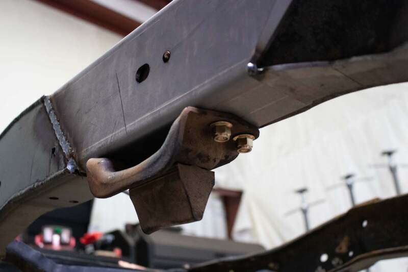 RustBuster RB7366L Over Axle Frame Section Left Side