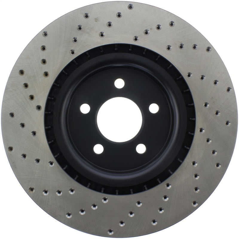 Stoptech 128.61089L Drilled Sport Brake Rotor