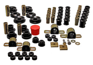 Energy Suspension 7.18107G 95-98 fits Nissan 240SX (S14) Black Hyper-Flex Master Bushing Set
