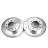 PowerStop fits Ford 05-16 F-450 Super Front Evolution Drilled & Slotted Rotors -