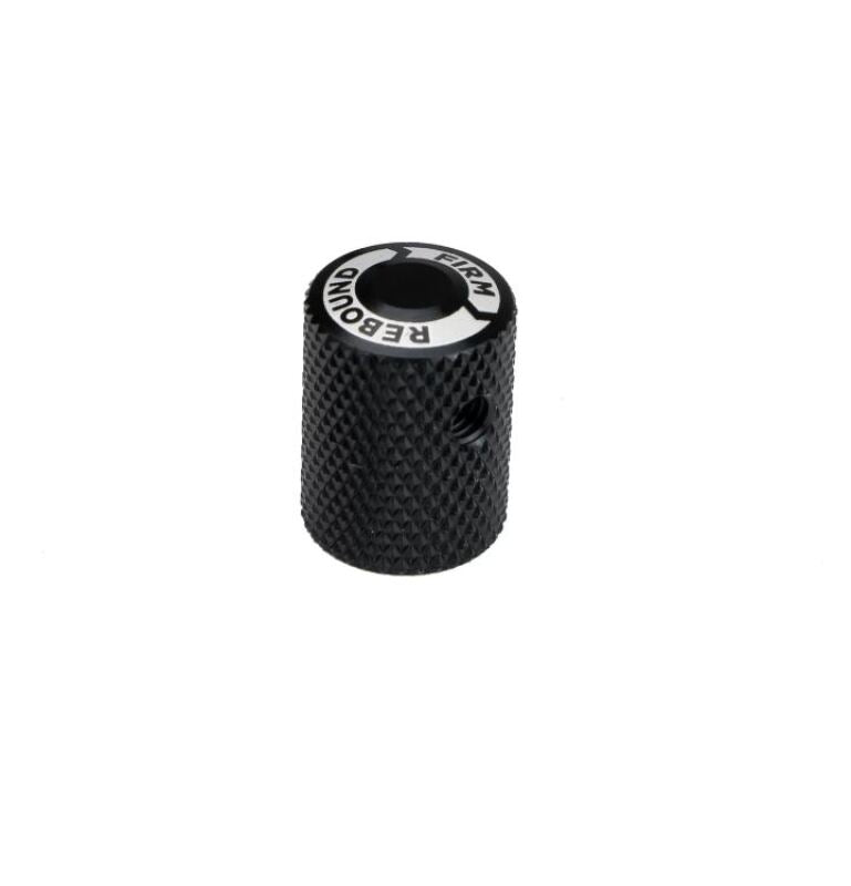 Ridetech 210-35-153-2 Aluminum Long Rebound Knob for 1.5in Smooth Body Shock Stud - Blk (Single)