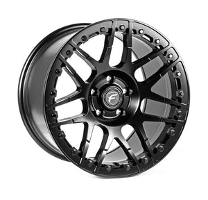 Forgestar F28270022P45 F14 Beadlock 17x10/5x120 BP/ET45/7.3in BS Black Wheel