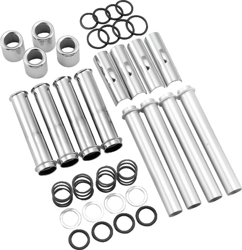 Twin Power 490309 99-17 Twin Cam Twin Push Rod Tube Kit Adjustable Pushrods OK