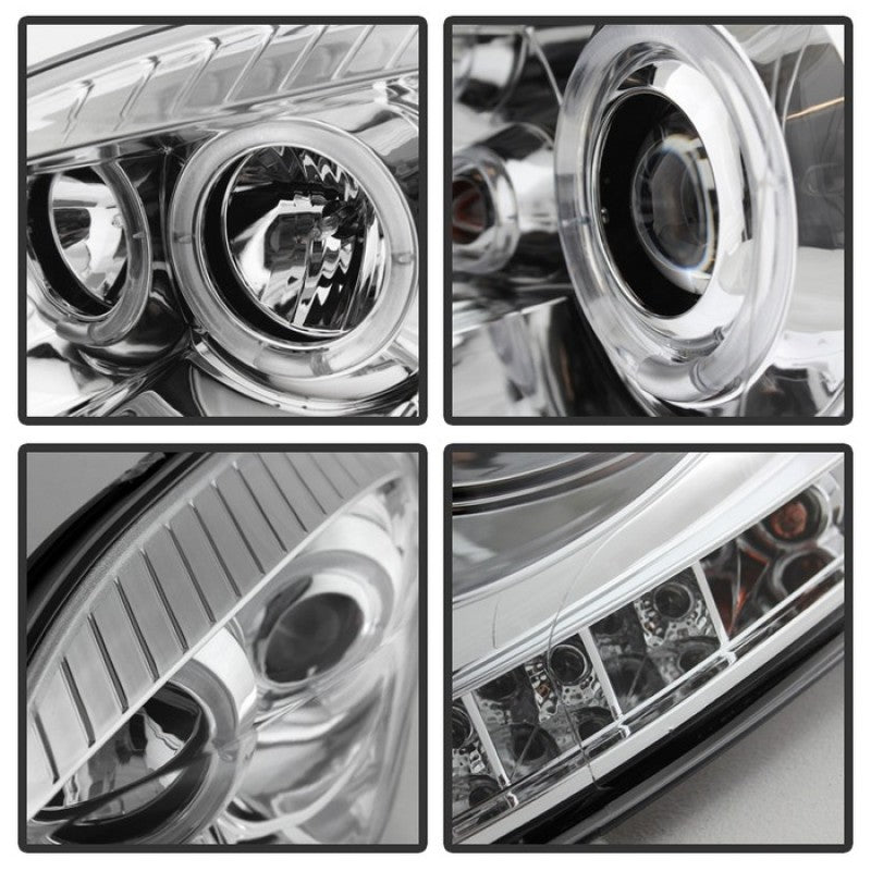 SPYDER 5010018 fits Dodge Ram 1500/Ram 2500 Projector Headlights LED Halo LED