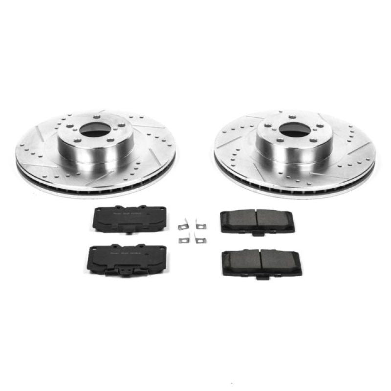 PowerStop K2367 fits Subaru 06-07 Impreza Front Z23 Evolution Sport Brake Kit