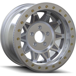 Dirty Life 9302-7983M14 9302 Roadkill Race 17x9 / 6x139.7 BP / -14mm Offset / 106mm Hub Machined Wheel - Beadlock