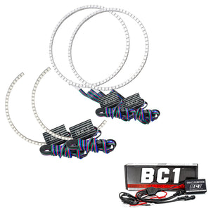 ORACLE Lighting 2381-335 Oracle fits Toyota Tundra 14-17 Dual Halo Kit - ColorSHIFT w/ BC1 Controller