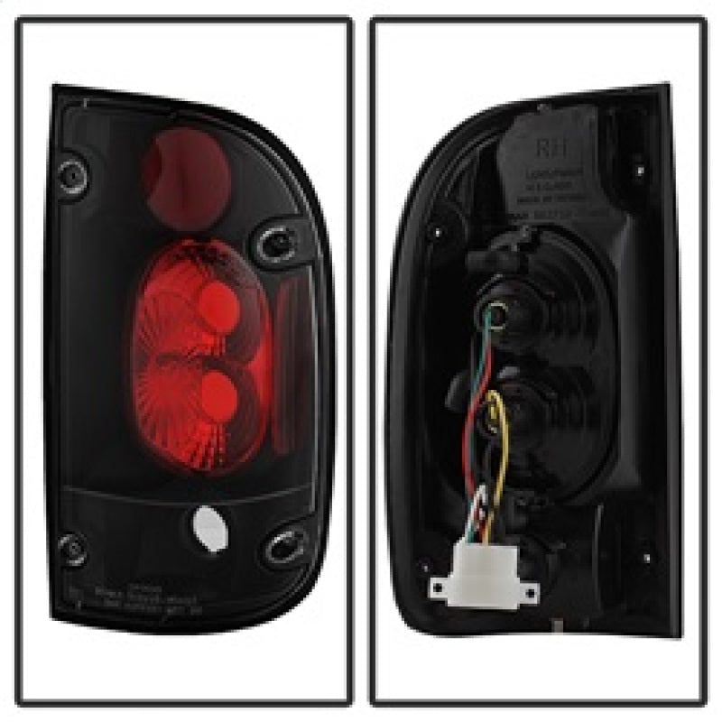 Spyder 5007988 fits Toyota 95-00 Tacoma Euro Style Tail Lights Black ALT-YD-TT9