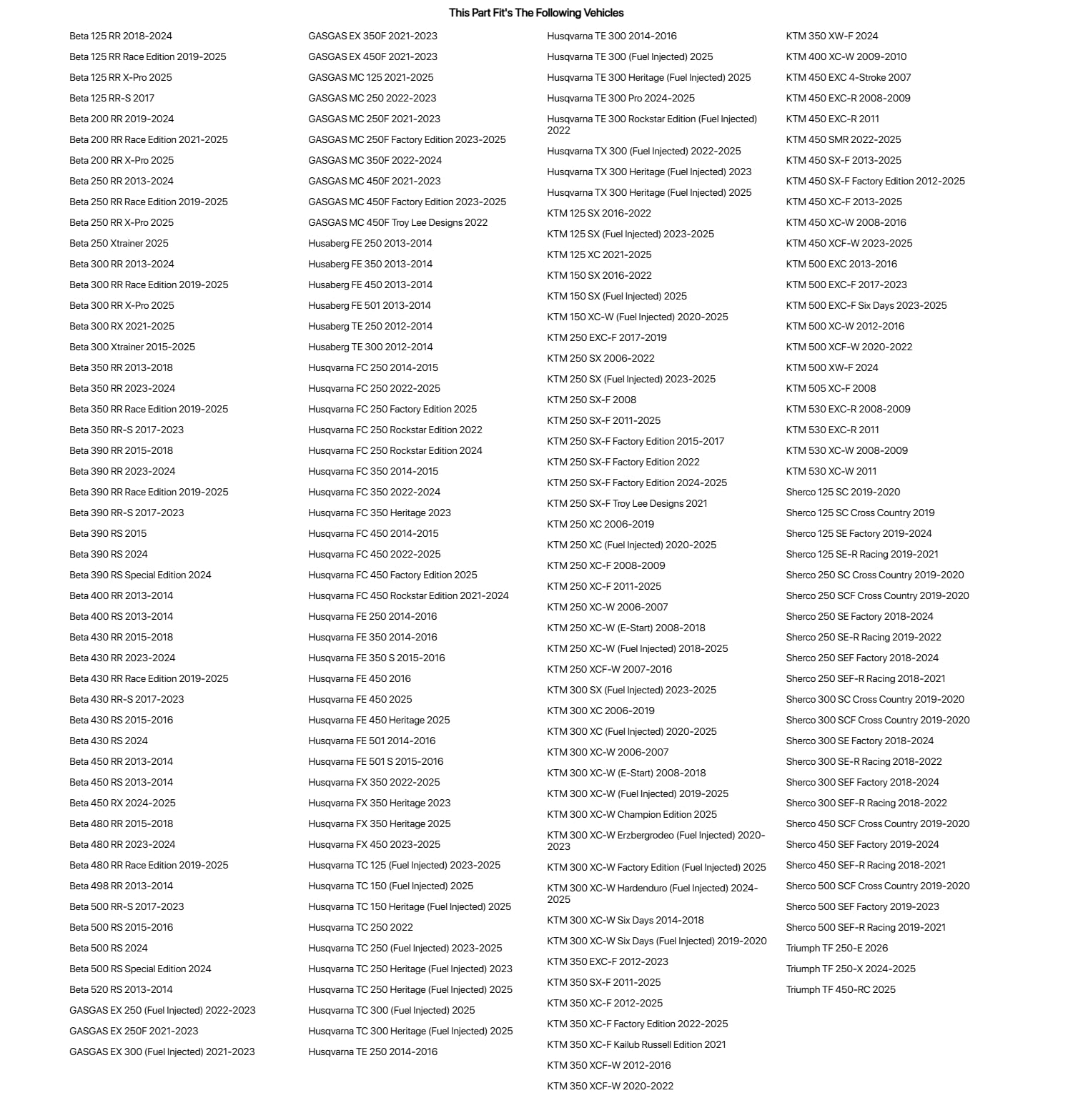 TUSK 1480010009