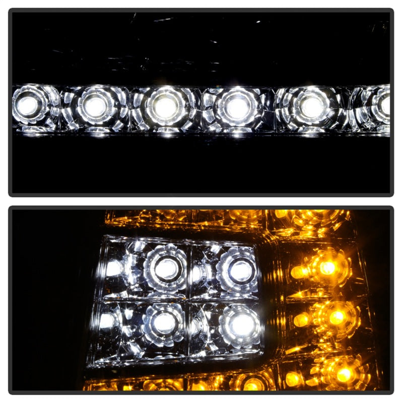 5014191 Xtune fits Ford 97-03 F150 Crystal Headlights w/ Clear LED Corners Chr