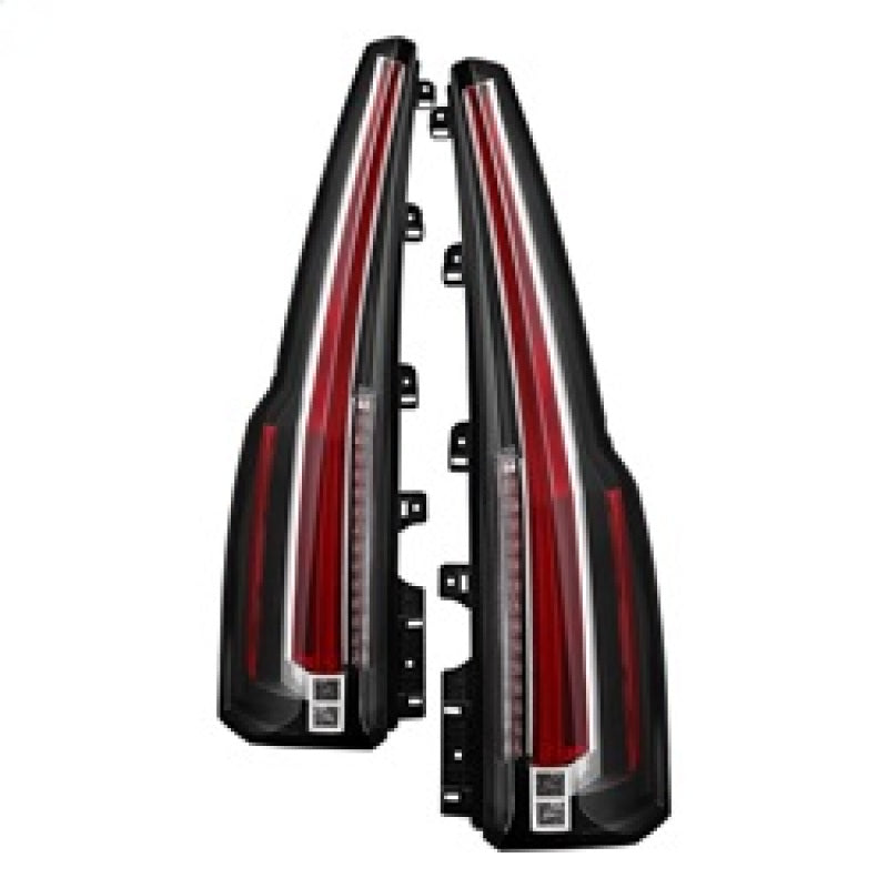 xTune 9039775 fits GMC Yukon 15-17 LED Tail Lights (Escalade Style) - Black ALT
