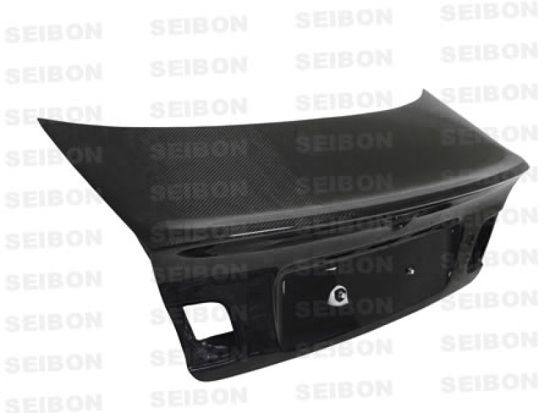 Seibon TL9904BMWE464D-C 99-04 fits BMW 3 Series 4DR E46 CSL Style Carbon Fiber Trunk Lid and Hatch