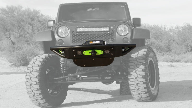 Addictive Desert Designs F952271370103 fits Jeep 07-18 Wrangler JK Venom Front Bumper w/ Winch Mount