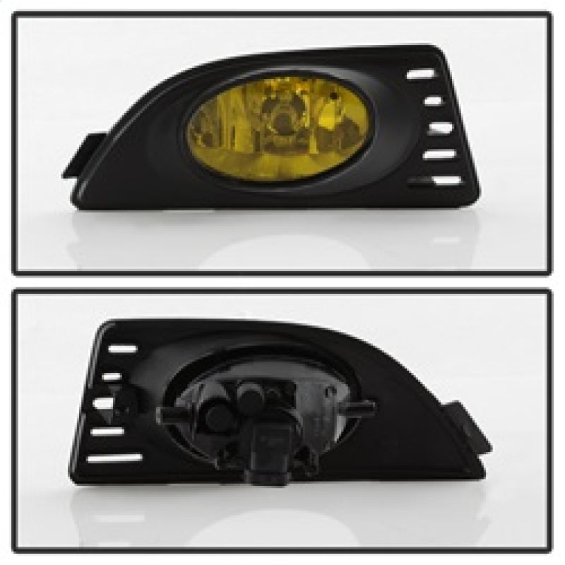 Spyder 5020680 fits Acura 05-07 RSX OEM Fog Lights w/Switch Yellow FL-AR06-Y