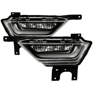 SPYDER 9052255 21-23 fits Ford F150 OEM Style Full LED Fog Lights w/ Switch