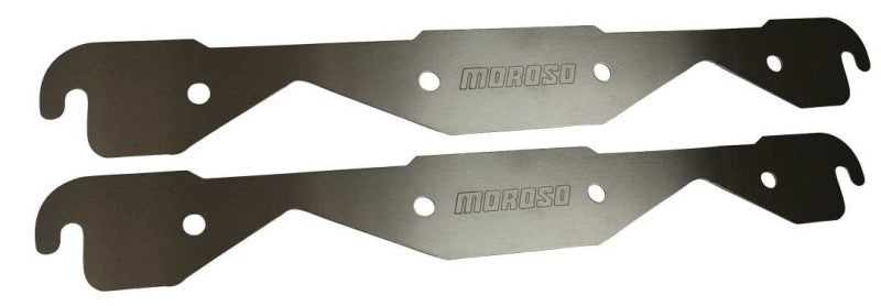 Moroso 25155 Small Block fits Chevy Exhaust Block Off Storage Plate - Pair