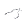 MBRP S5270304 24-25 fits Ford Ranger Raptor 3.0L T304 SS 3in Axle-Back Exhaust - Dual Rear Turn-Down