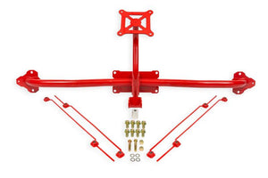 BMR PM570R 14-19 fits Chevrolet Corvette C7 Bolt-On Parachute Mount - Red